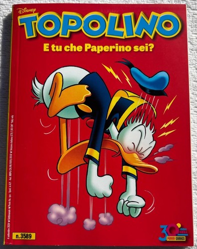 Topolino 3589 versione - topolino, red