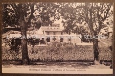 CARTOLINA MONTOPOLI VALDARNO Fabbrica di terracotte - Primi '900 - fp Non VG
