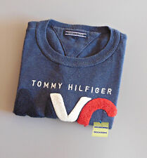 Maglioncino blu Tommy Hilfiger Bambino 10 anni mezza stagione logo New York City