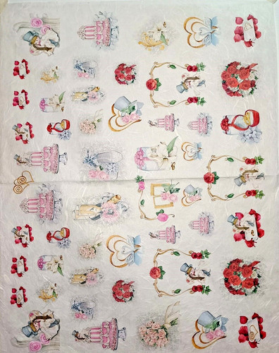 Carta riso decoupage - riso, da