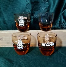 VERMOUTH VEI TURIN AMERICANO MARENCO CUNEO 4 BICCHIERINI INTROVABILI POST 1953