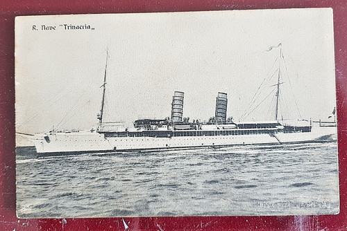 Cartolina regia nave - cartolina,