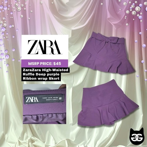 Zara minigonna pantaloncino