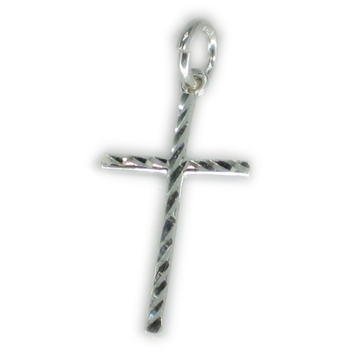 Ciondolo croce argento - croce,