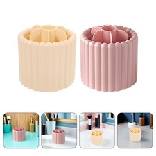  2 Pcs Porta Della Cartoleria Pennelli Per Trucco Di Grande Capacità