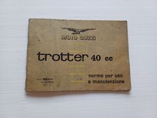 Moto Guzzi TROTTER 40 IV ed. 1969 manuale uso manutenzione libretto originale