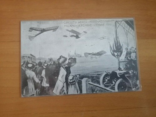 Circuito aereo int milano 1910 - aereo, int,milano