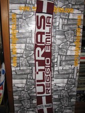SCIARPA BUFANDA SCARF CALCIO ULTRAS REGGIANA TESTE QUADRE  ECHARPE doppia lana