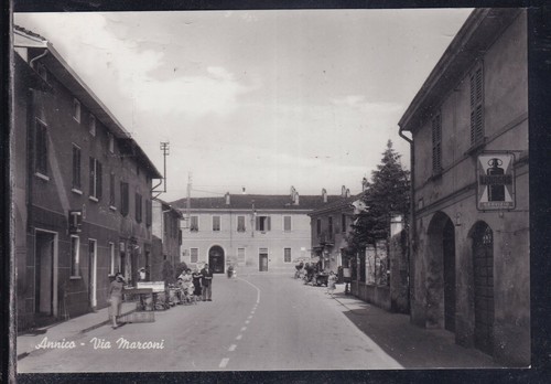 Cartolina annico via - cartolina, marconi