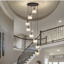 High Ceilings Long Chandeliers