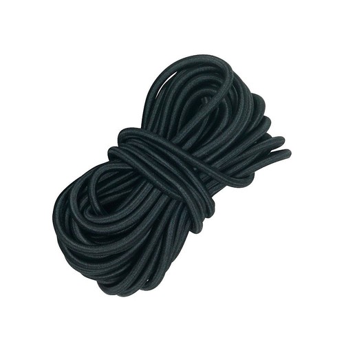 Elastico nero per - 8m,