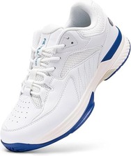 FitVille Scarpe da Ginnastica Uomo Antiscivolo Extra Larghe Tennis Badminton Squash