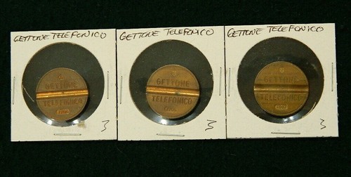 Lot gettone telefonico - of,