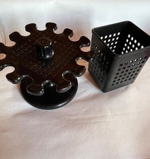 NeoLt set con portapenne e portatimbri anni 70-80