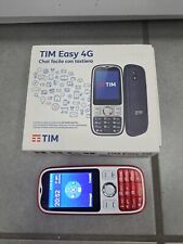 TELEFONO CELLULARE TASTI SEMPLICE TIM EASY 4G 2.4" WHATSAPP INTEGRATO ROSSO