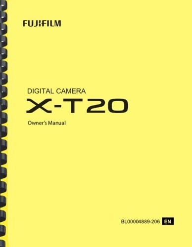 Fujifilm t20 xt20 - fujifilm,