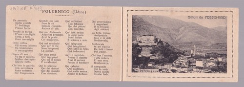 Cartolina doppia saluti - doppia, da