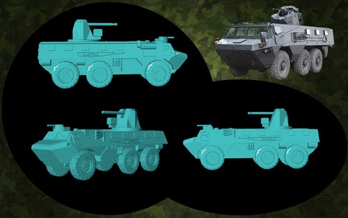 Kit maqueta para montar - , y
