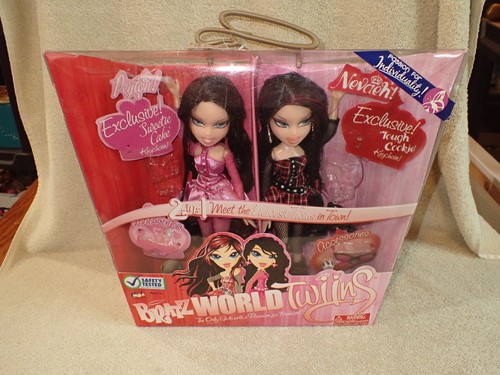 Bambole bratz world twiins - bambole,