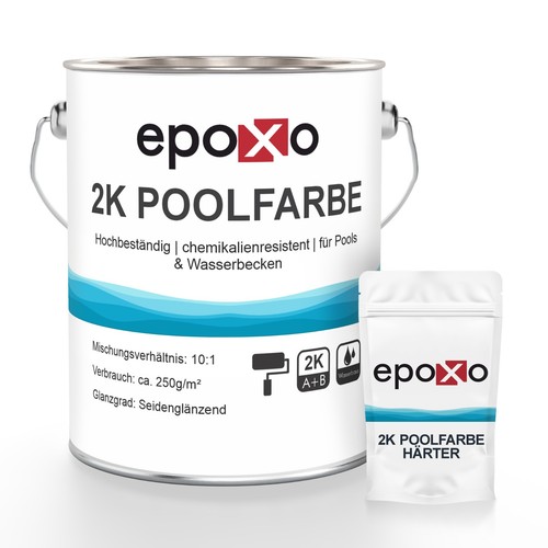 Vernice per piscina epoxo - piscina, 2k