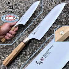 Mcusta Zanmai - Beyond Santoku knife 18cm - Aogami Super steel - ZBX-5003B - ...