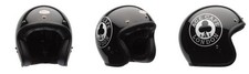 Casco moto mezzo casco ACE CAFE Black della serie Custom 500 di Bell taglia XL