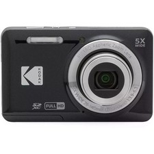 Kodak Pixpro FZ55 fotocamera digitale nera 16 MP 1080p video Full HD zoom 5x nuova