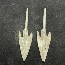 2 Pezzi Raro Antico Bronzo