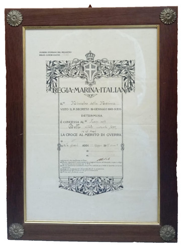 Raro diploma regia marina - raro,