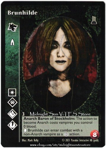 Brunhilde advanced gangrel - brunhilde,