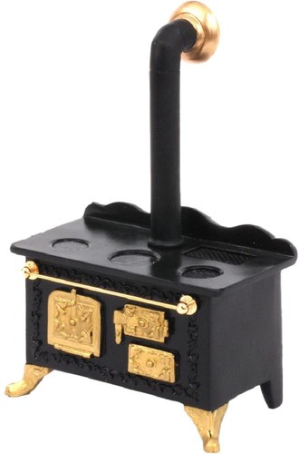 Casa delle bambole nera oro - nera,