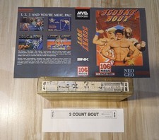3 COUNT BOOT Neo Geo MVS