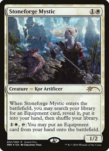 Stoneforge mystic foil - mystic, light