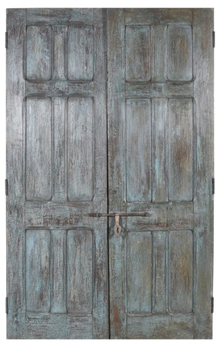 Porta portone legno - in,