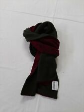 Fendissime sciarpa scaf lana wool bordo verde men woman donna uom made in italy