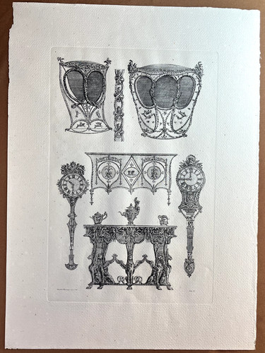 Incisione originale del xviii - incisione,