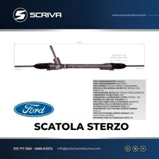 Scatola guida sterzo ford - scatola,