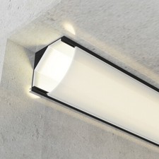 Profilo Led angolare L Nero