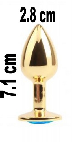 Plug anale metallo anal - plug,