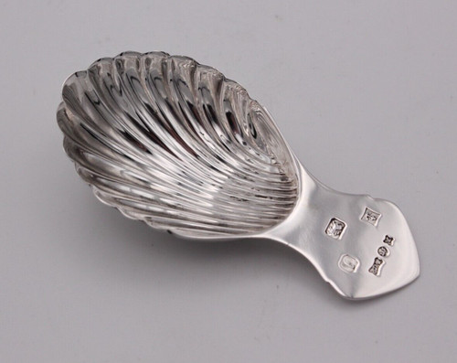 Cucchiaio caddy argento