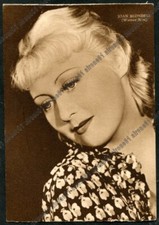 JOAN BLONDELL 05 ATTRICE ACTRESS ACTRICE SINGER CINEMA MOVIE Postcard 1936