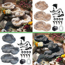 FONTANA DA GIARDINO TORRENTE FONTANA SOLARE CASCATA GIARDINO LAGHETTO GIOCO D'ACQUA