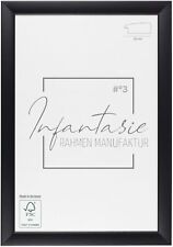 Cornice portafoto nera opaca