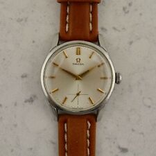 C.1950 Orologio Vintage Omega Jumbo Calatrava cal.Ω 265 ref. 2639-2 SC in acciaio