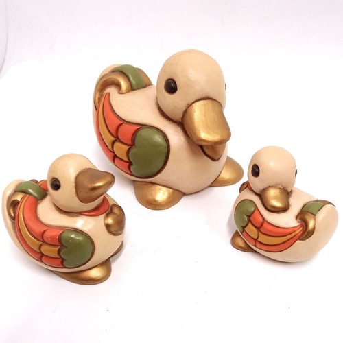 Anatra set decorazioni thun - 3,