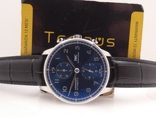 CRONO IWC PORTUGUESE 3716 BLUE