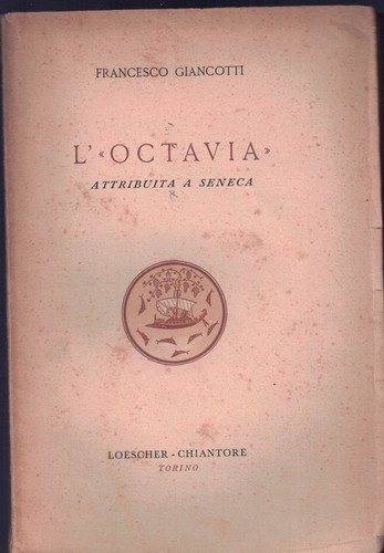 Octavia attribuita seneca - l'octavia, a