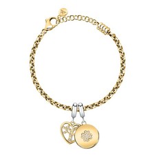 Bracciale MORELLATO donna Drops dorato Alberto vita / quadrifoglio