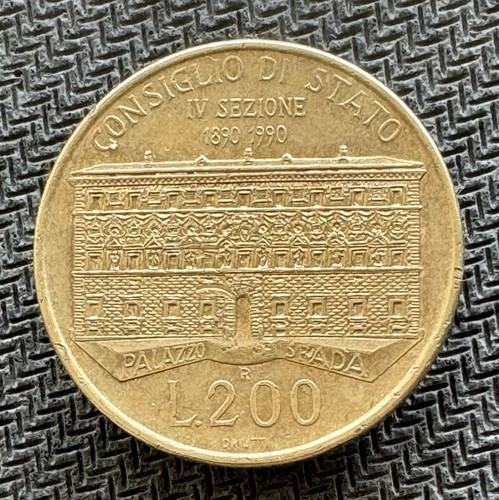 Moneta 200 lire consiglio - lire,