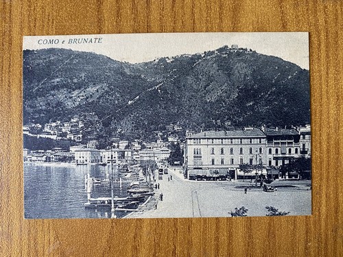 Cartolina como brunate - como,